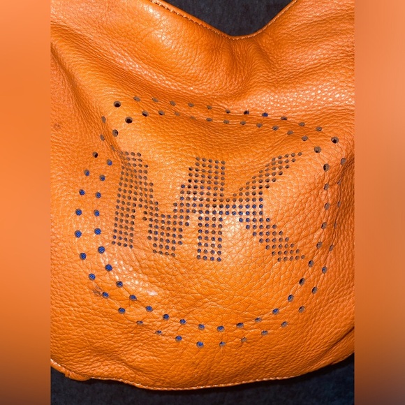 Michael Kors Orange Leather Purse - Picture 2 of 11